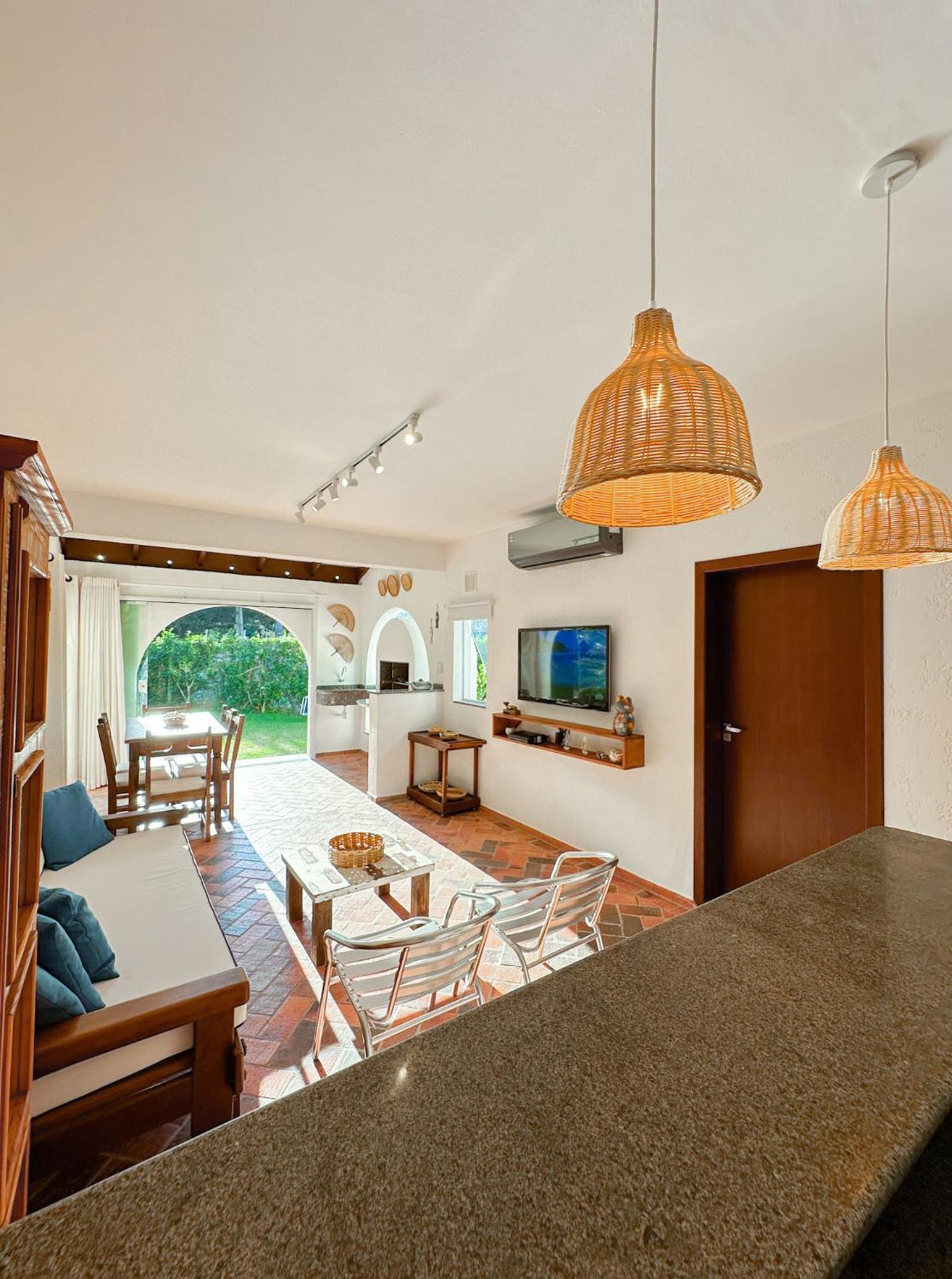 Apartamento Ap/casa Com Jardim Em Na Beira Da